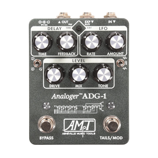 Asheville Music Tools ADG-1 700ms Analog Delay Effect Pedals