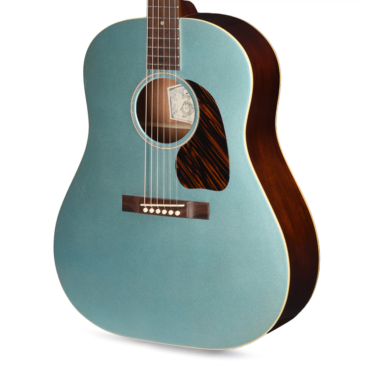 Atkin The Forty Three Baked Sitka/Mahogany Aged Pelham Blue Top w/Tortoise Pickguard Acoustic Guitars / Dreadnought