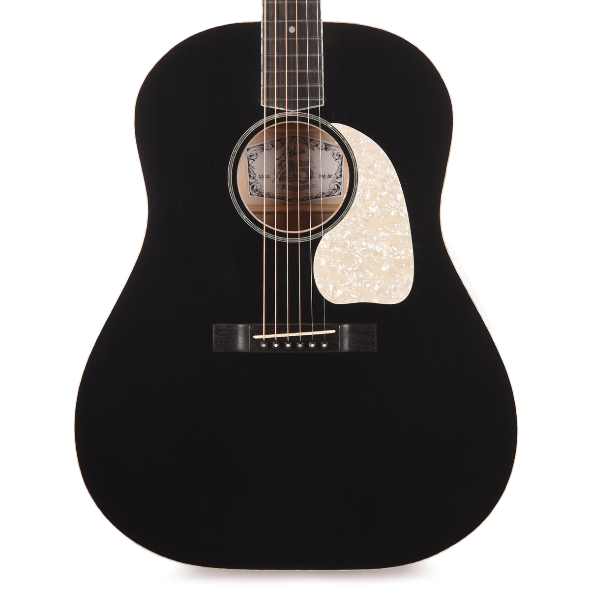 Atkin The Forty Three Black Pearl Baked Sitka/Maple Aged Black Acoustic Guitars / Dreadnought