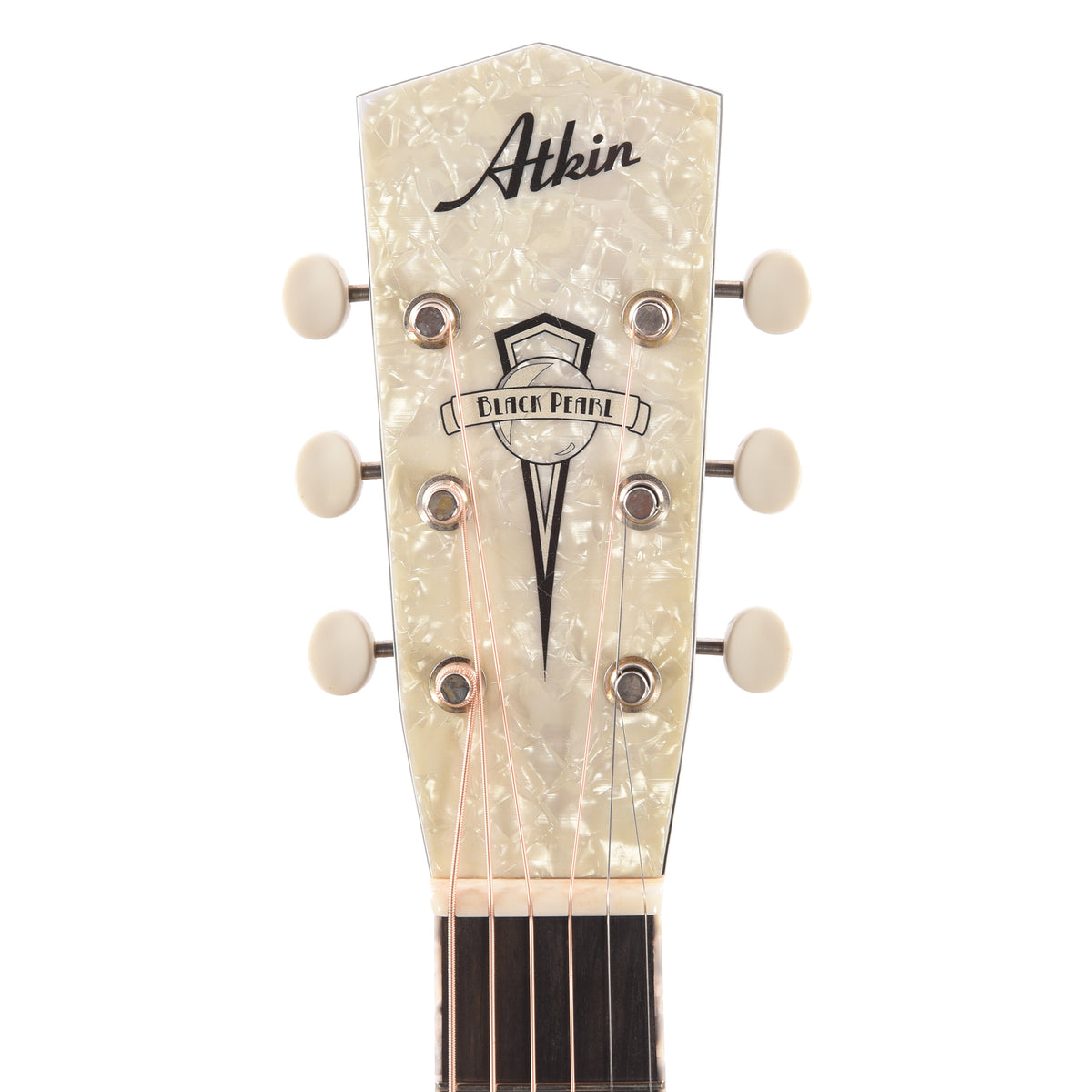 Atkin The Forty Three Black Pearl Baked Sitka/Maple Aged Black Acoustic Guitars / Dreadnought