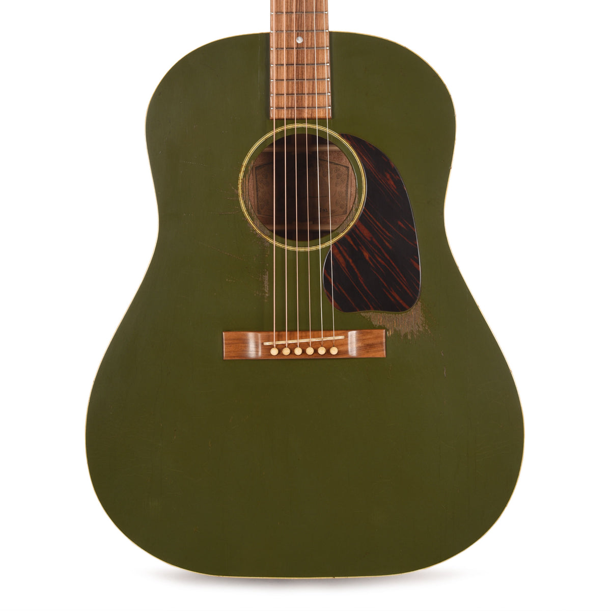 Atkin The Forty Three Spruce/Mahogany Heavy Aged Olive Drab Acoustic Guitars / Dreadnought