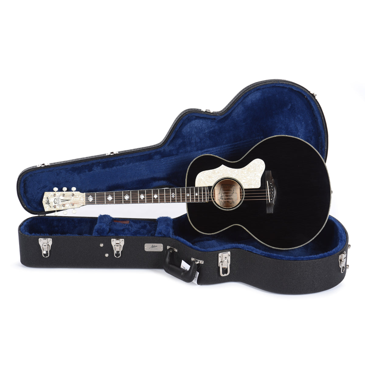 Atkin ASJ Aged Black Pearl Baked Sitka/Maple Acoustic Guitars / Jumbo