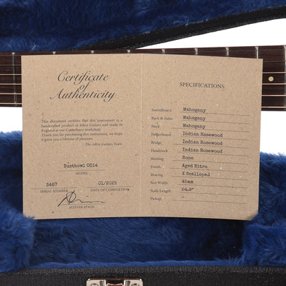 Atkin Dust Bowl 00 Mahogany Natural (Serial #3487) Acoustic Guitars / OM and Auditorium