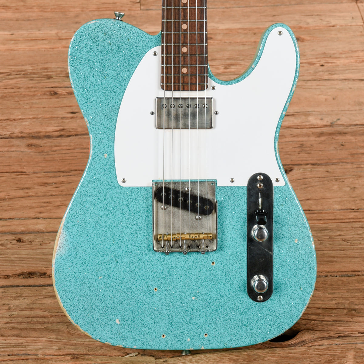 Atkin 59T Humbucker Daphne Blue Sparkle 2023 Electric Guitars