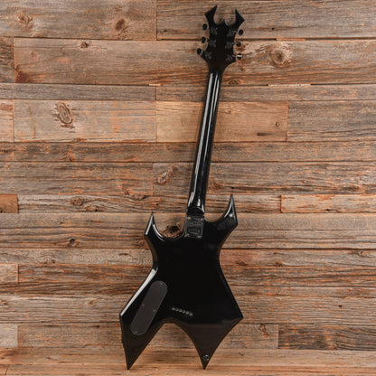 B.C. Rich Deluxe Series Warlock Black Electric Guitars / Solid Body