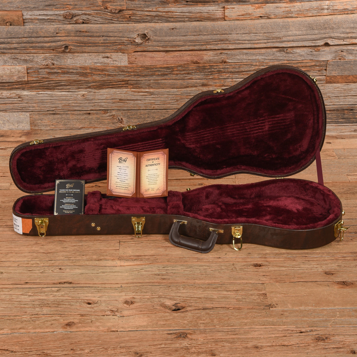 B&G Private Build Little Sister Tobacco Sunburst 2019 Electric Guitars / Semi-Hollow