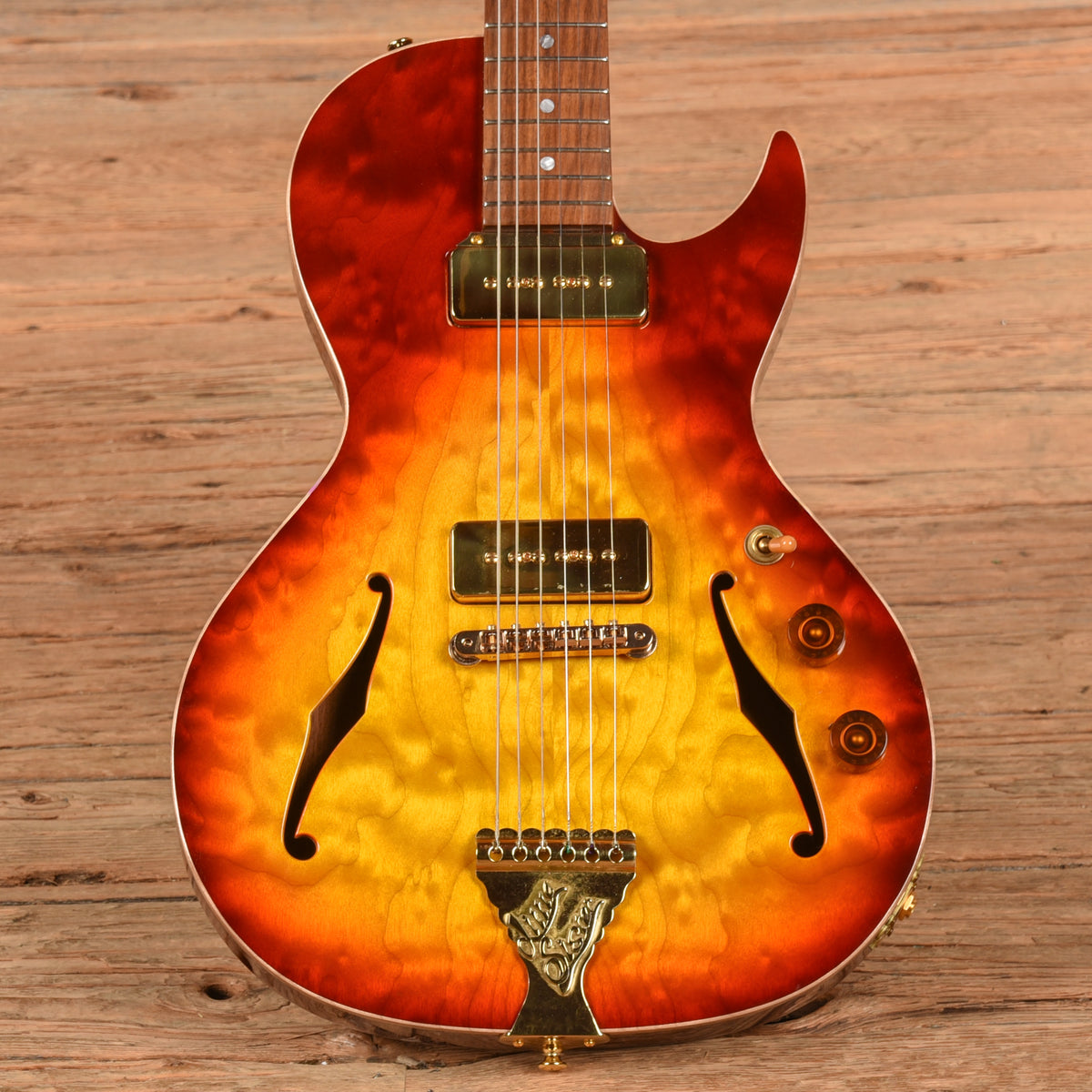 B&G Private Build Little Sister Tobacco Sunburst 2019 Electric Guitars / Semi-Hollow