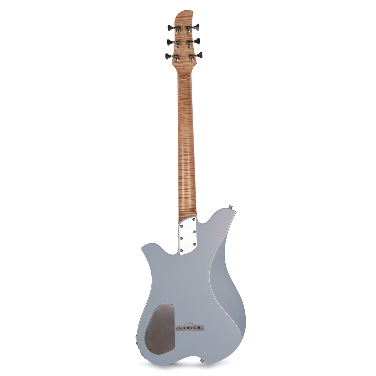 Bacci Leonardo Officina Celeste Dual Output Baritone Red Alder Light Blue Electric Guitars / Solid Body