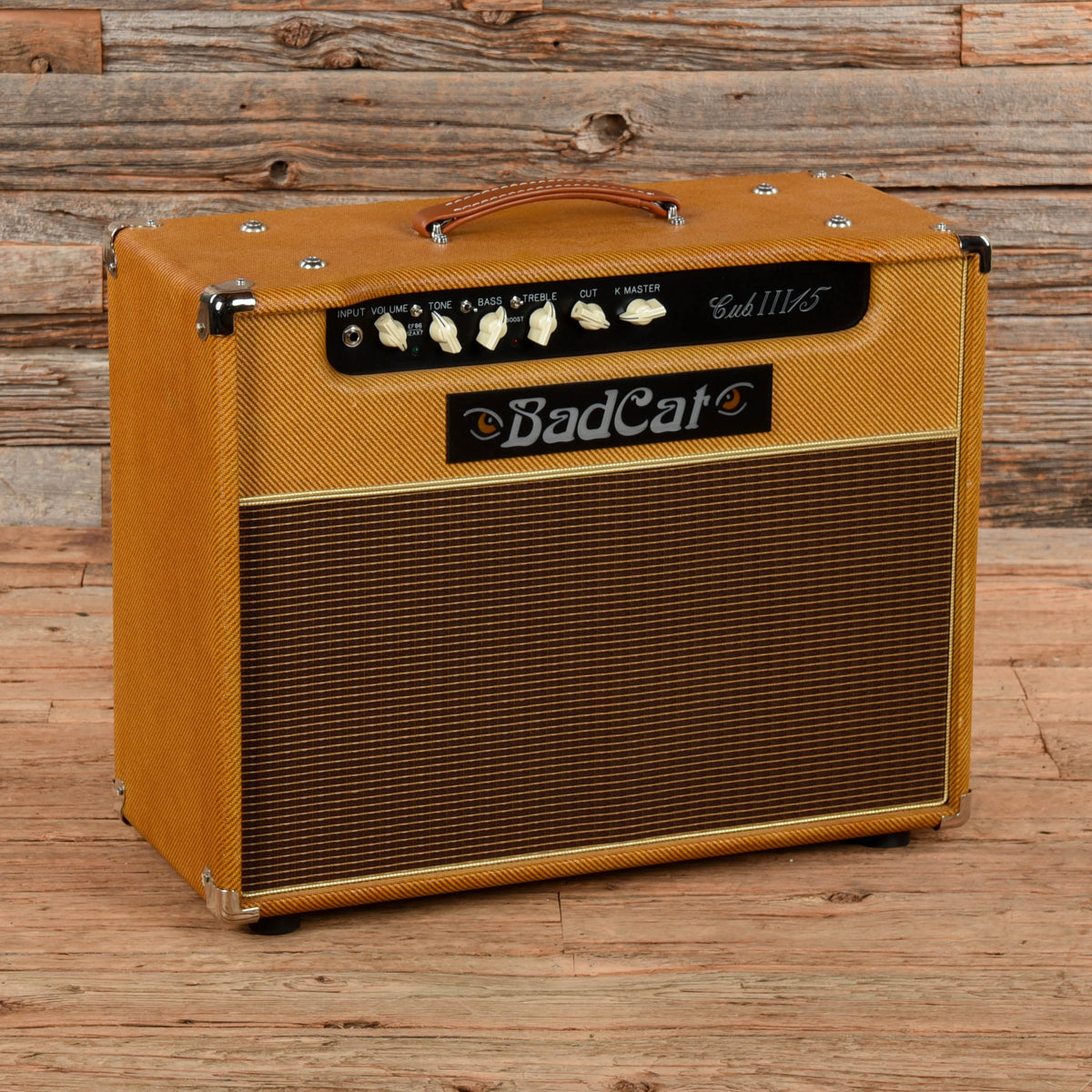Bad Cat Cub III 15 15-Watt 1x12" Guitar Combo Tweed 2016 Amps / Guitar Amps / Guitar Cabinets