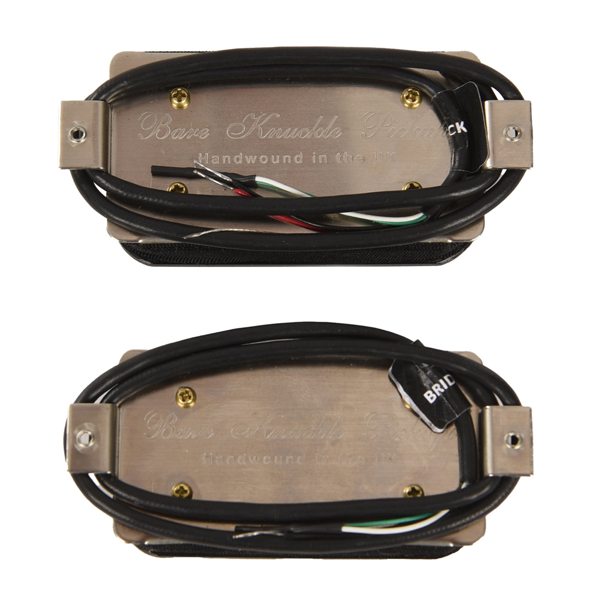 Bare Knuckle Signature Series Mike Stringer Halcyon Humbucker Set 4-Conductor Black Parts / Guitar Pickups