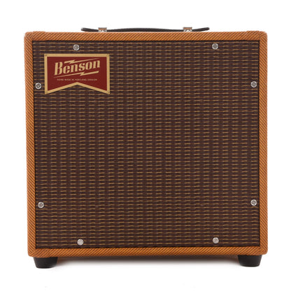 Benson Vinny Reverb 1x10 Combo Amp Tweed w/ Oxblood Grill Amplifiers