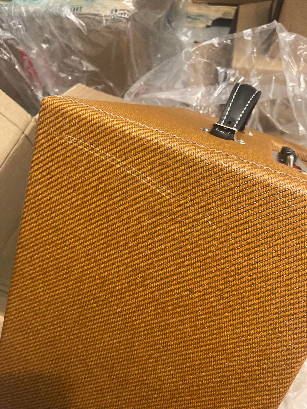 Benson Vinny Reverb 1x10 Combo Amp Tweed w/ Oxblood Grill Amplifiers