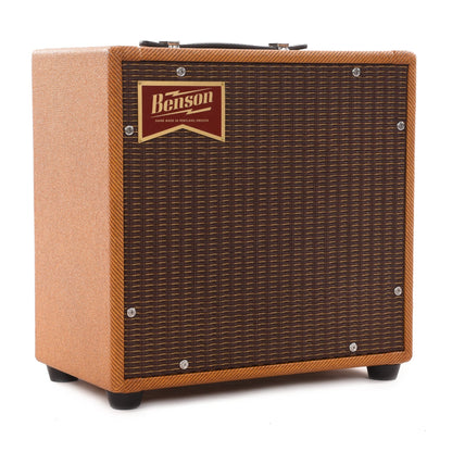 Benson Vinny Reverb 1x10 Combo Amp Tweed w/ Oxblood Grill Amplifiers