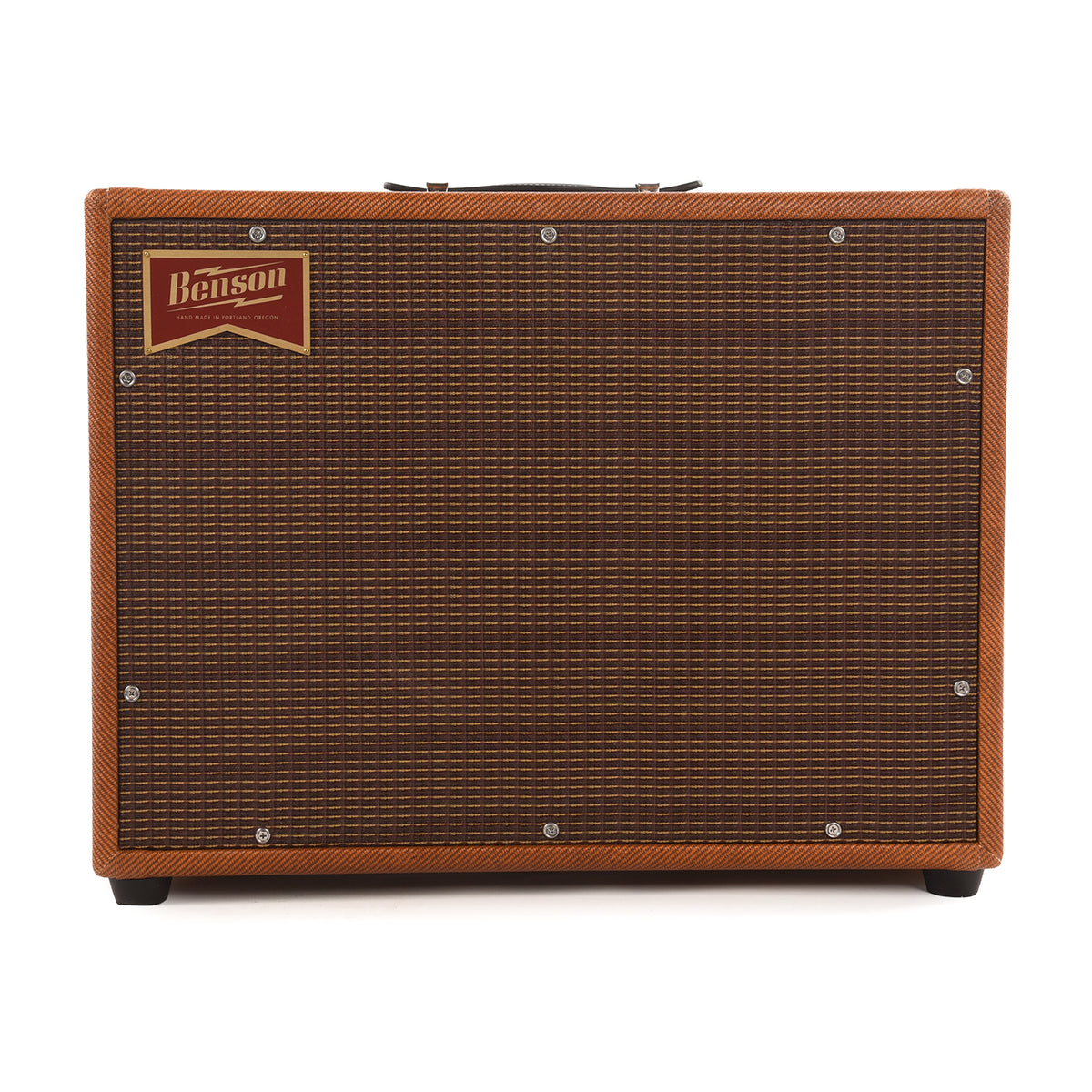 Benson Monarch Reverb Plus 15w 1x12 Combo Amp Aged Tweed w/ Oxblood Grill Amps / Guitar Amps / Guitar Combos