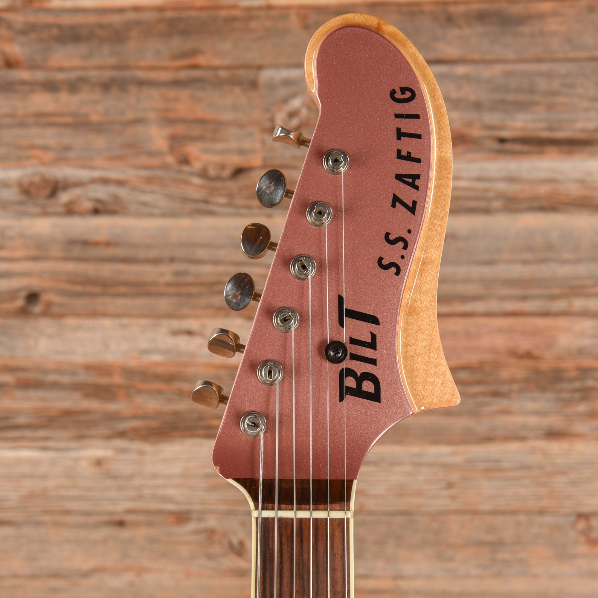 BilT S.S. Zaftig Firemist Electric Guitars / Semi-Hollow