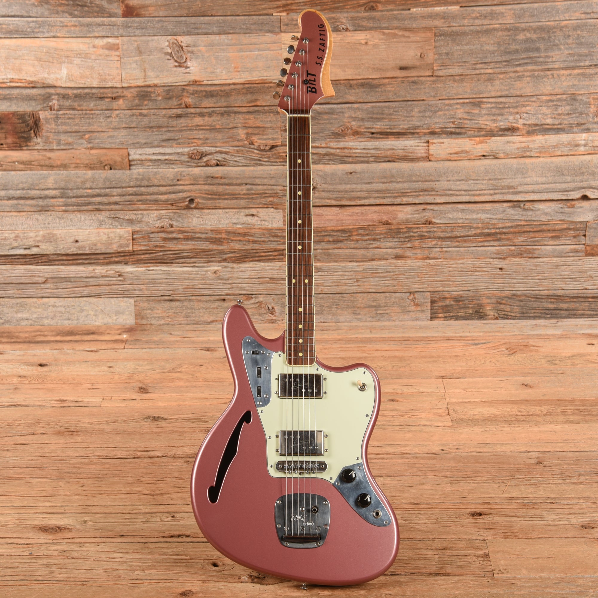 BilT S.S. Zaftig Firemist Electric Guitars / Semi-Hollow