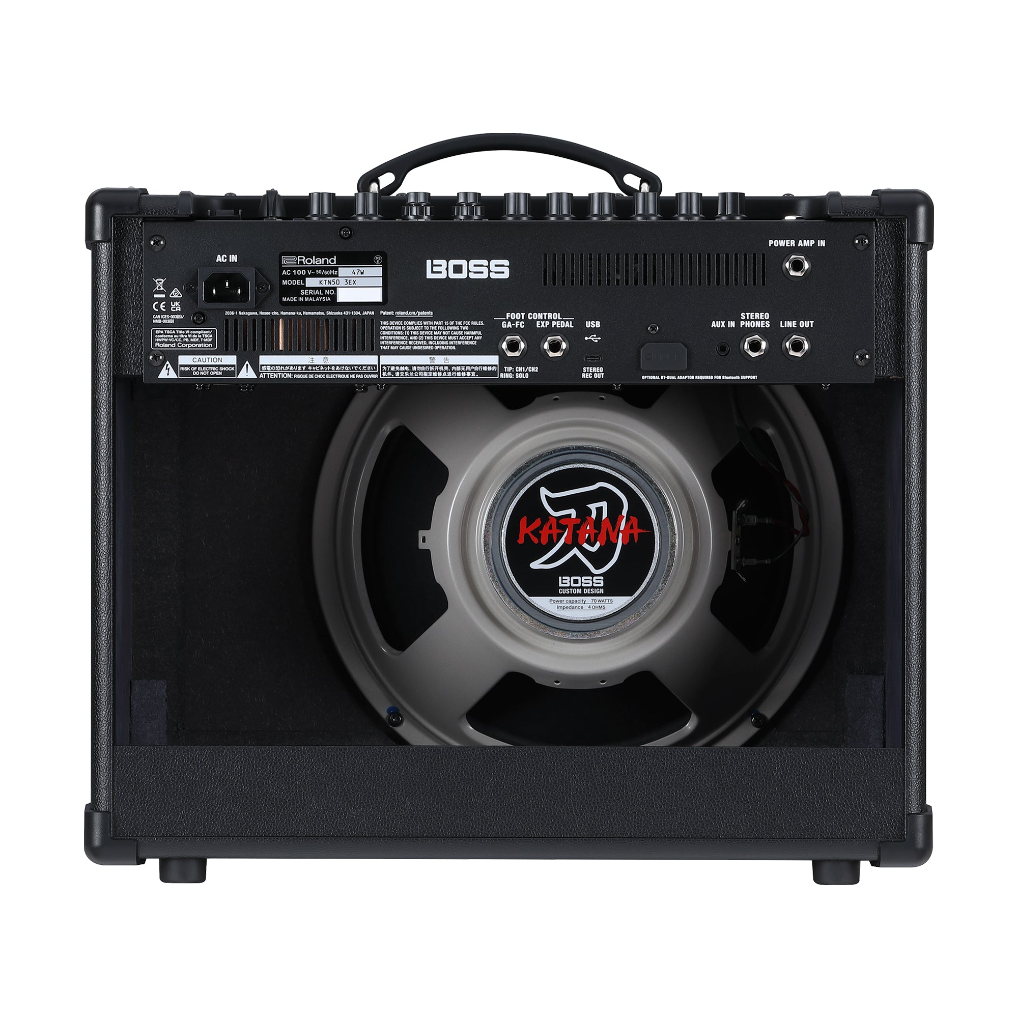 Boss Katana V3 50w 1x12 EX Guitar Combo Amplifier Amps / Guitar Amps / Guitar Combos