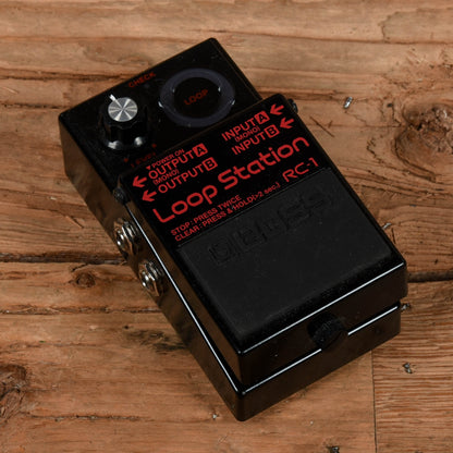 Boss RC-1-BK Loop Station Effects and Pedals / Loop Pedals and Samplers