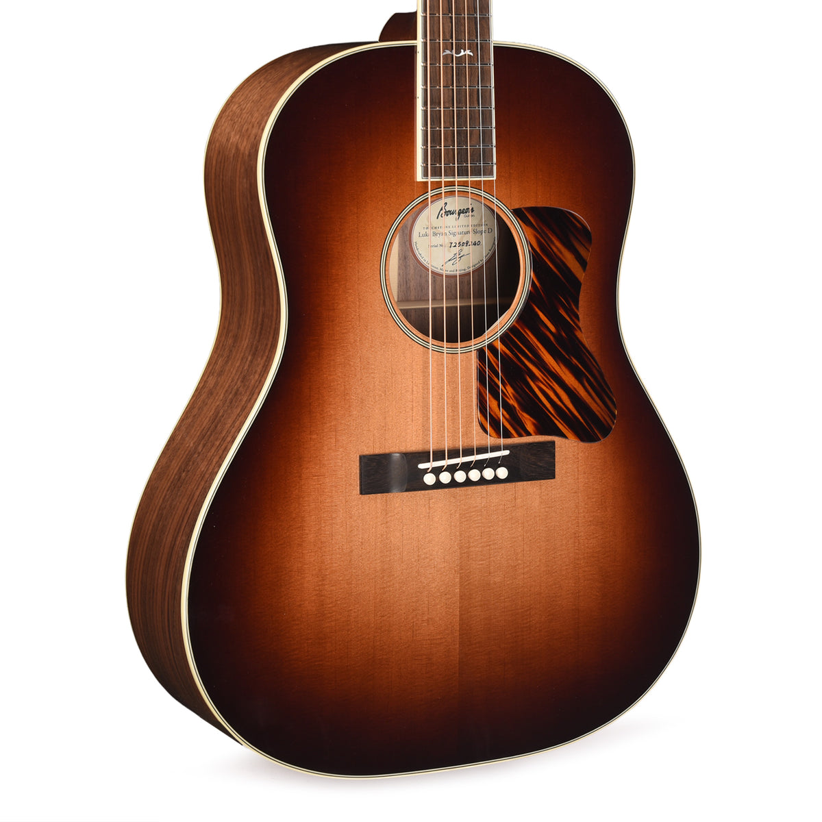 Bourgeois Limited Edition Touchstone Luke Bryan Signature Slope Shoulder Dreadnought Aged Tone Sitka/Walnut Sunburst Acoustic Guitars / Dreadnought