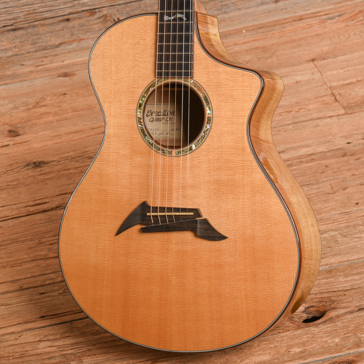 Breedlove Northwest Sitka / Myrtlewood Natural 1998 Acoustic Guitars / OM and Auditorium