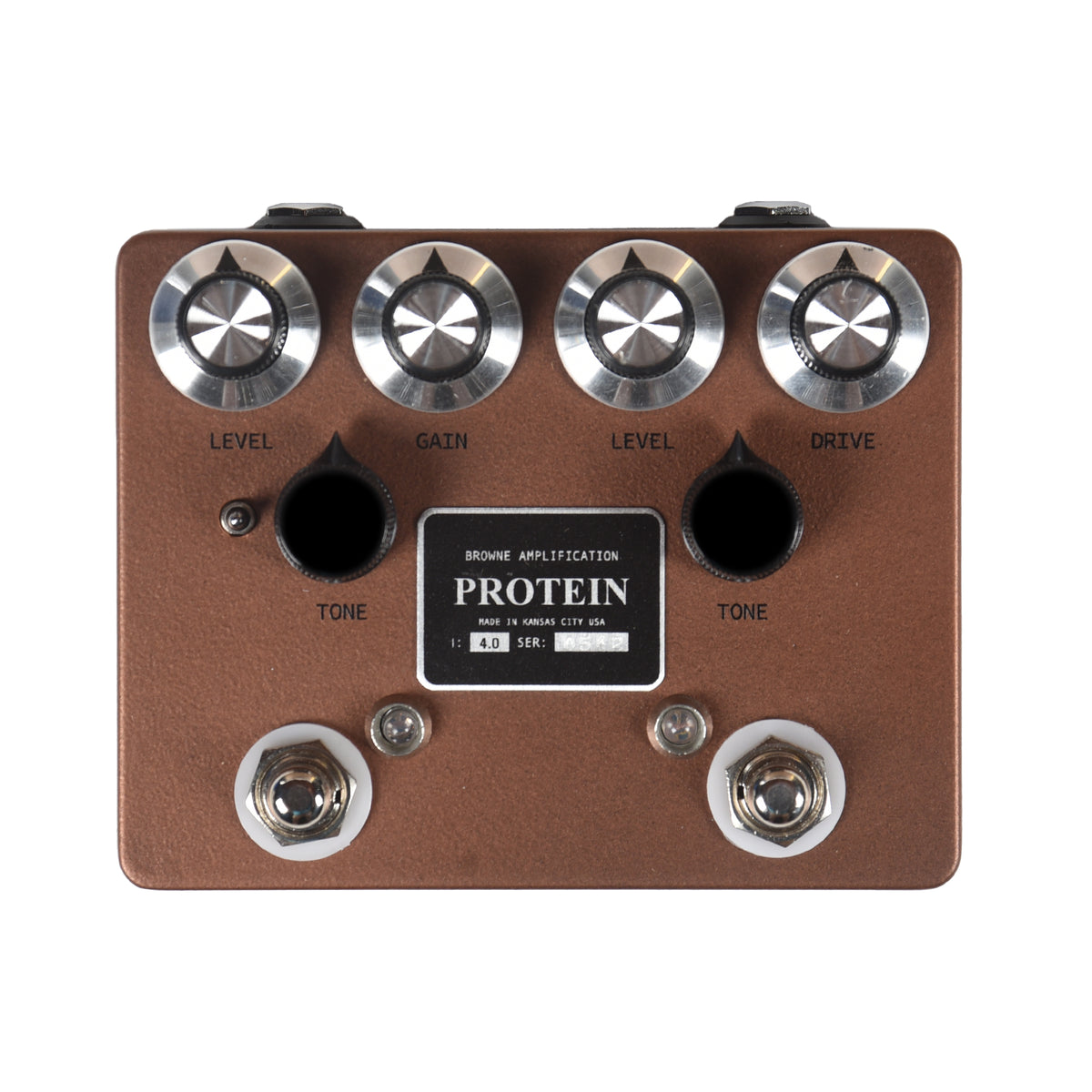 Browne Amplification Protein Dual Overdrive v4 Pedal Copper Effects and Pedals / Overdrive and Boost