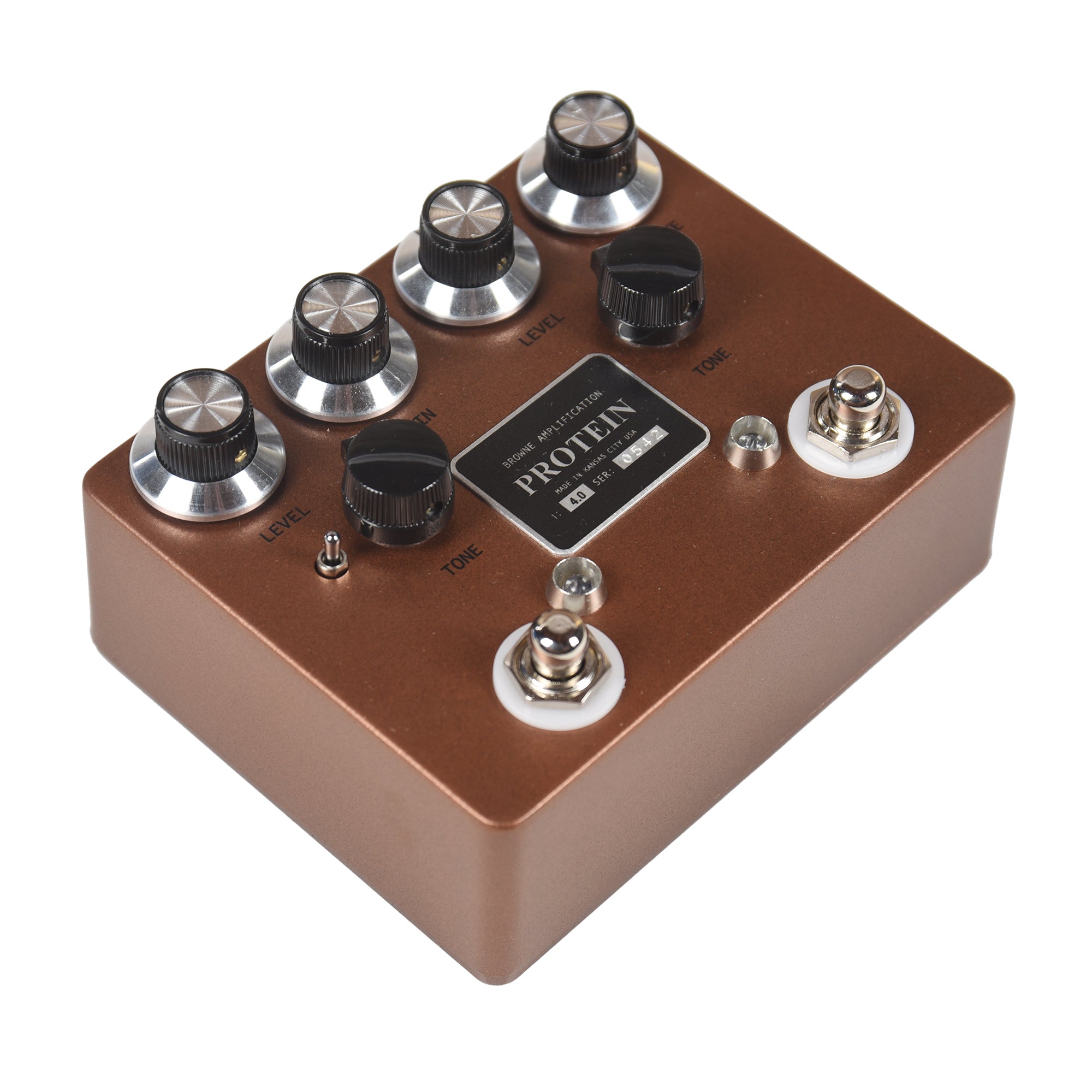 Browne Amplification Protein Dual Overdrive v4 Pedal Copper Effects and Pedals / Overdrive and Boost