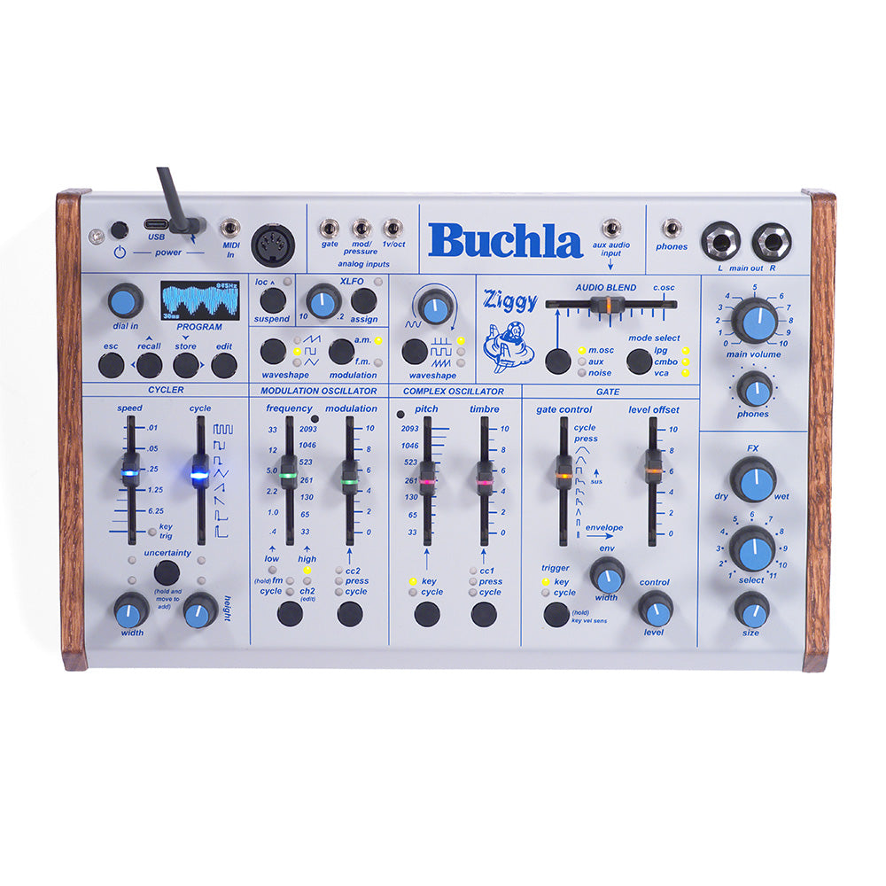 Buchla Ziggy Analog Desktop Synthesizer Synthesizers