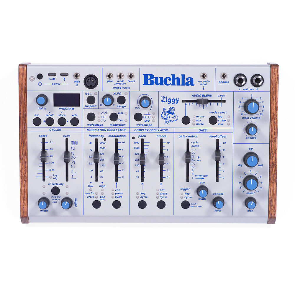 Buchla Ziggy Analog Desktop Synthesizer Synthesizers