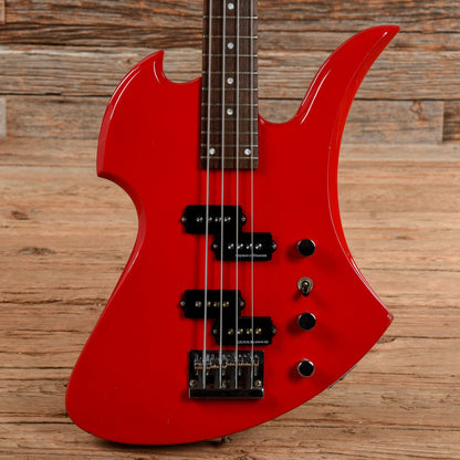 Burny BMB-65 Red Bass Guitars / 4-String