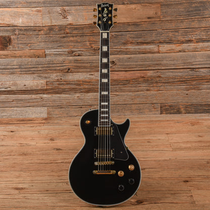 Burny RLC-80 Black Electric Guitars / Solid Body