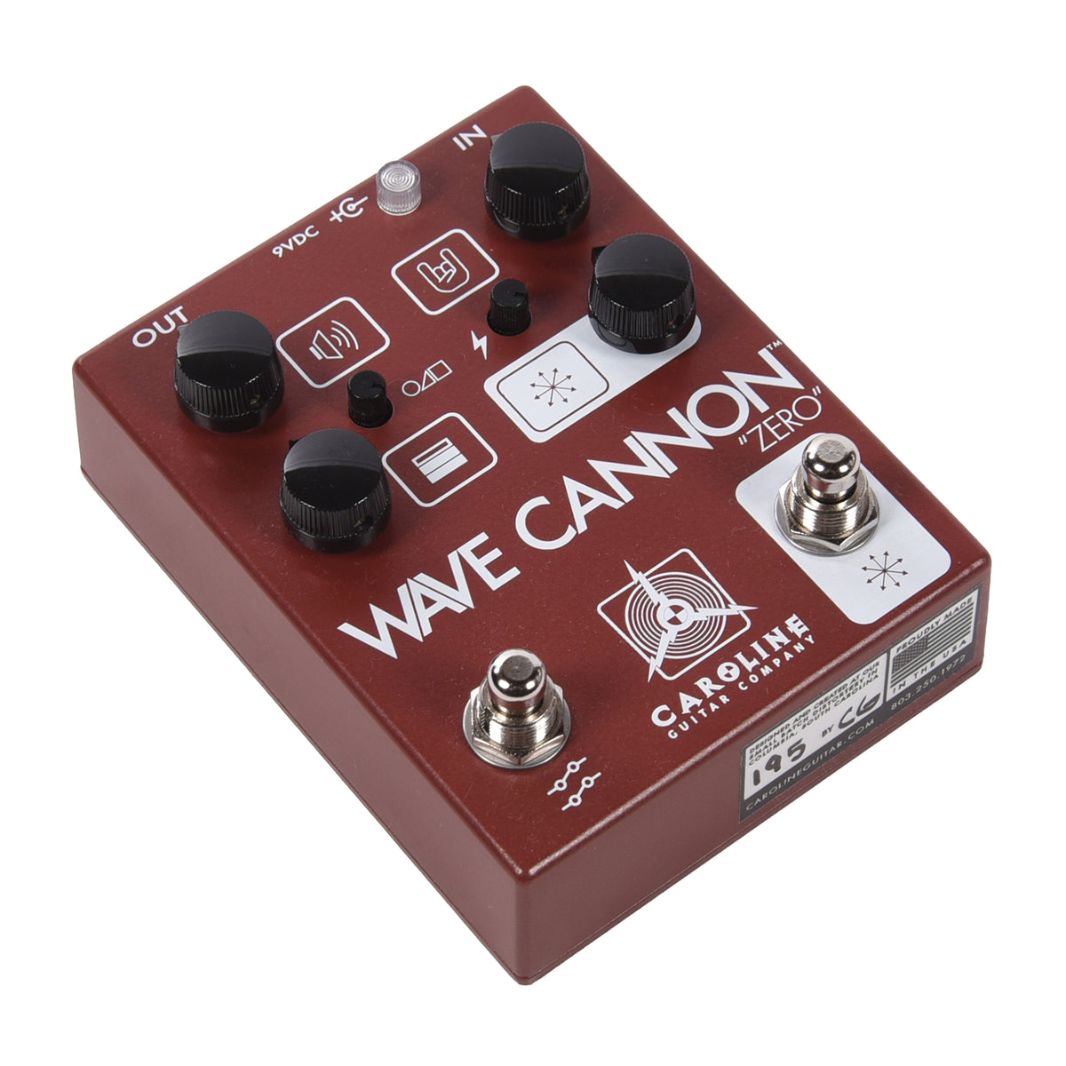 Caroline Wave Cannon Zero Distortion Pedal Effects and Pedals / Distortion