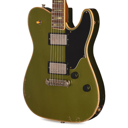 Castedosa Marianna Semi-Hollow Aged Cadillac Green Metallic/Natural Back & Sides w/TS Humbuckers