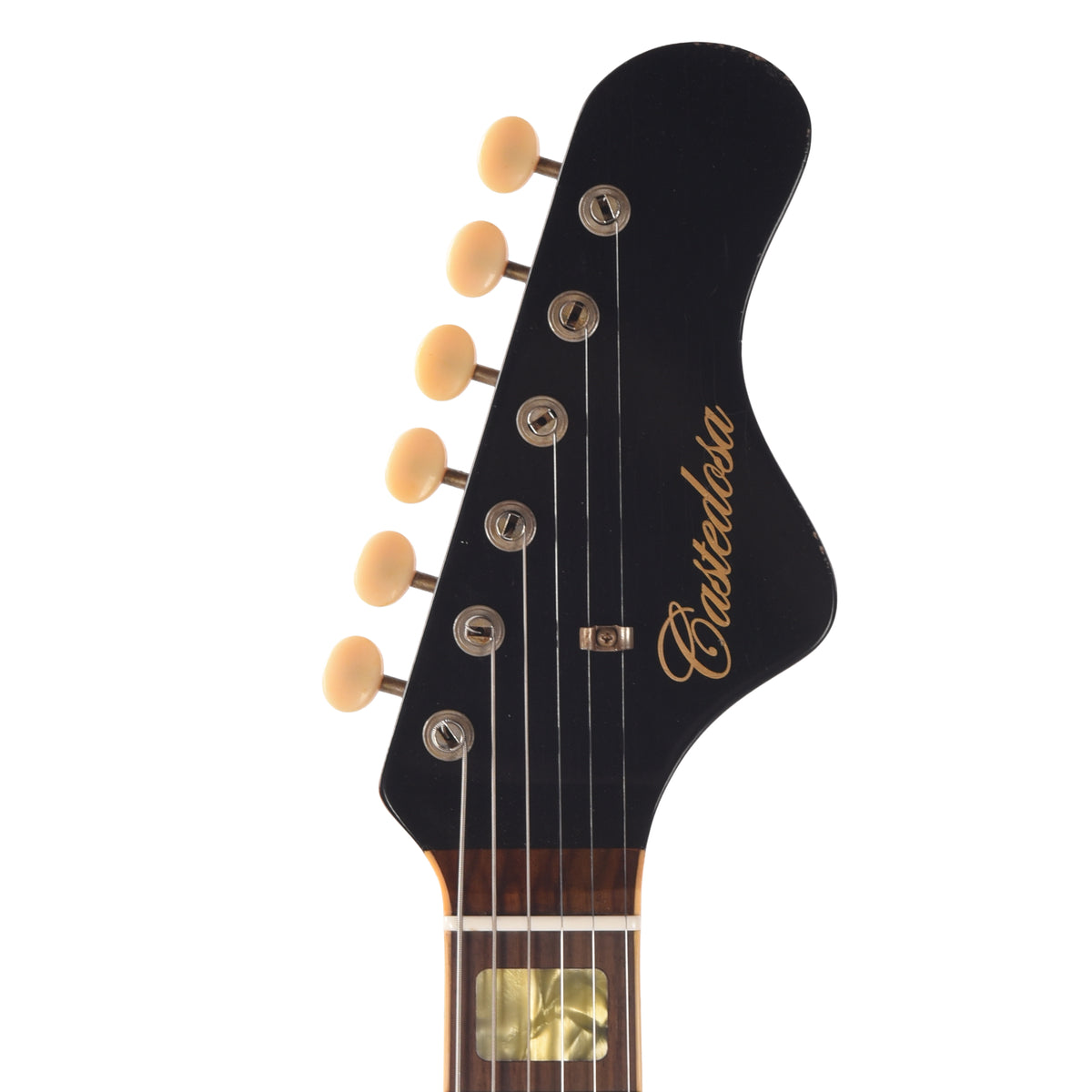 Castedosa Marianna Semi-Hollow Aged Cadillac Green Metallic/Natural Back & Sides w/TS Humbuckers