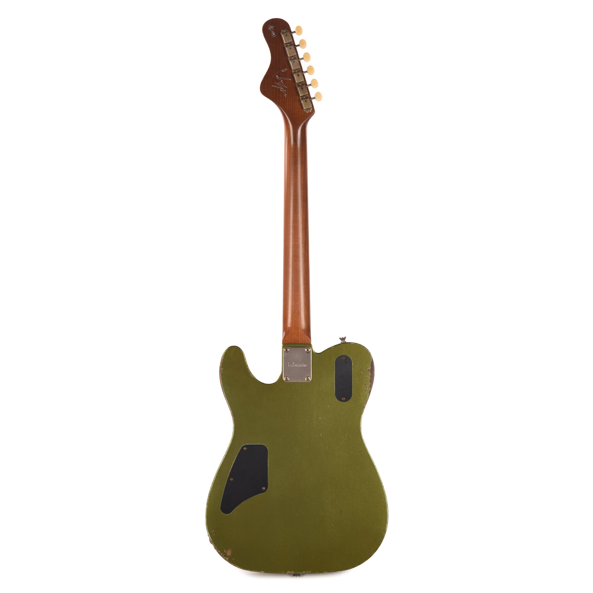 Castedosa Marianna Semi-Hollow Aged Cadillac Green Metallic/Natural Back & Sides w/TS Humbuckers