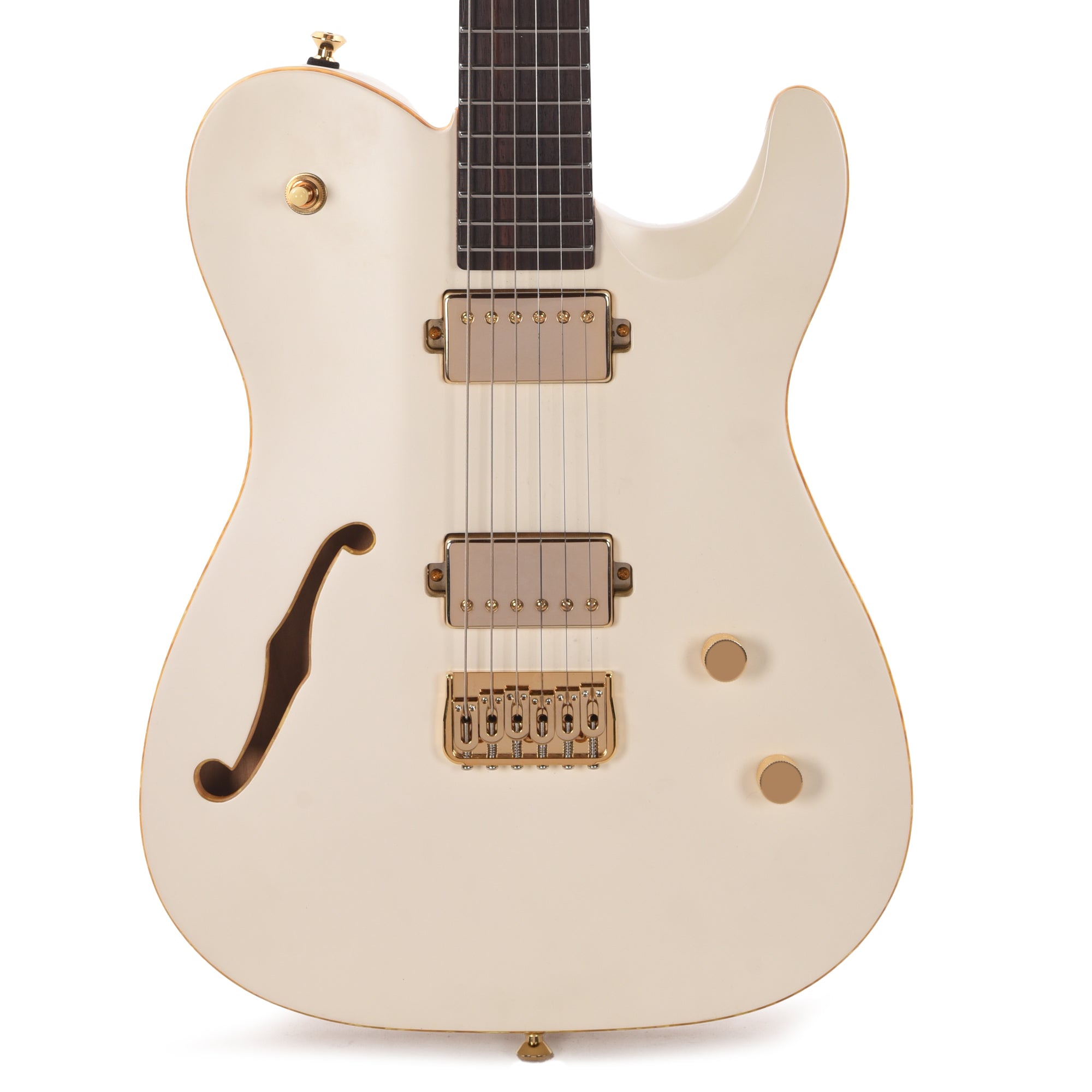Chapman Chris Robertson Signature SAR63 Stone White Electric Guitars / Semi-Hollow