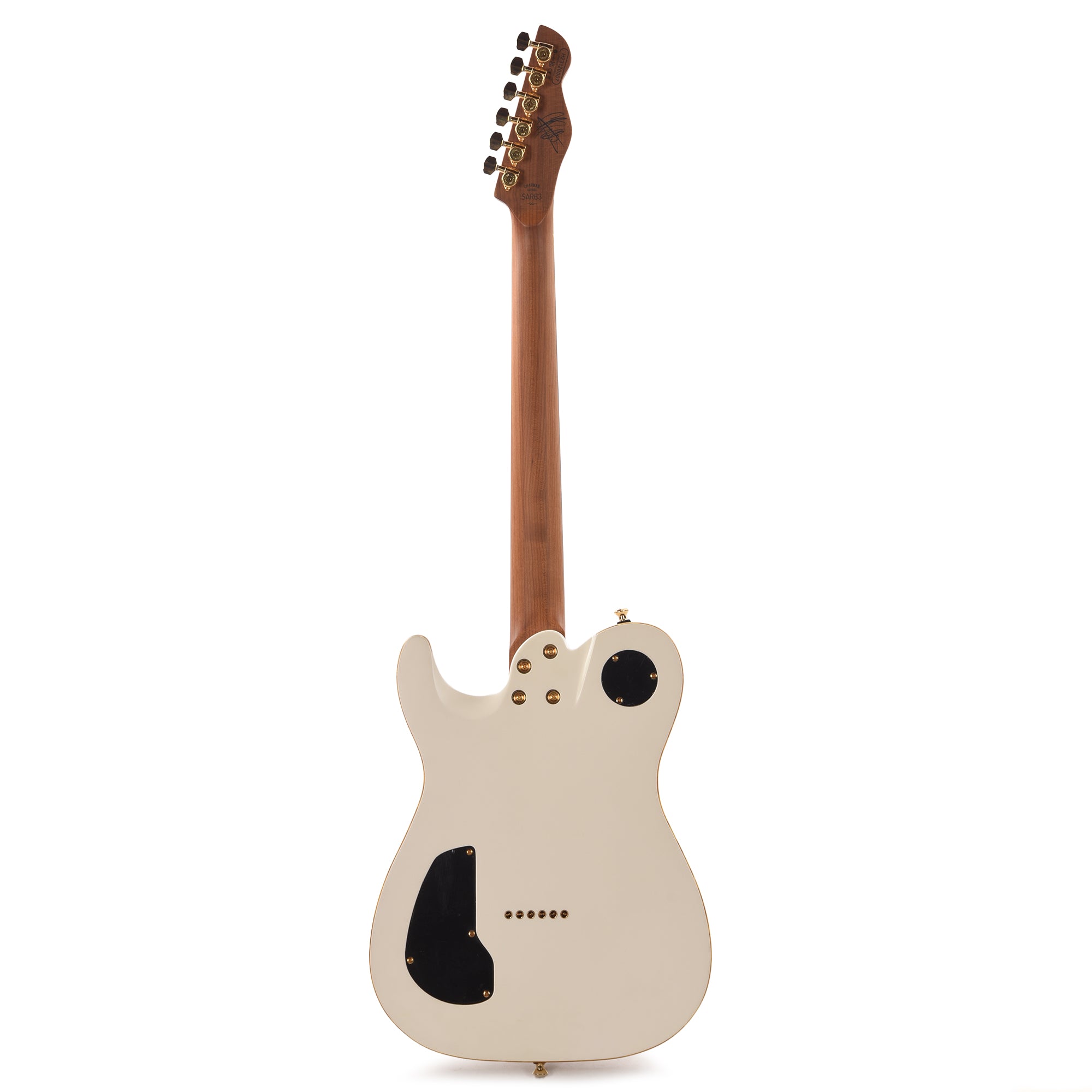 Chapman Chris Robertson Signature SAR63 Stone White Electric Guitars / Semi-Hollow