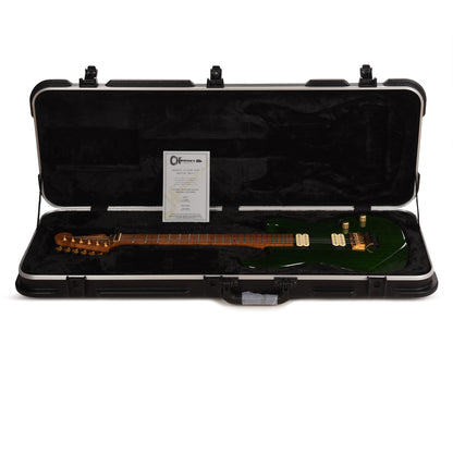 Charvel Custom Shop Roasted San Dimas 2H Floyd Rose NOS Trans Green Master Built by "Red Dave" Dave Nichols Electric Guitars / Solid Body