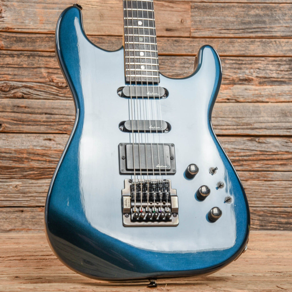 Charvel Model 4 HSS Electric Blue 1986 Electric Guitars / Solid Body