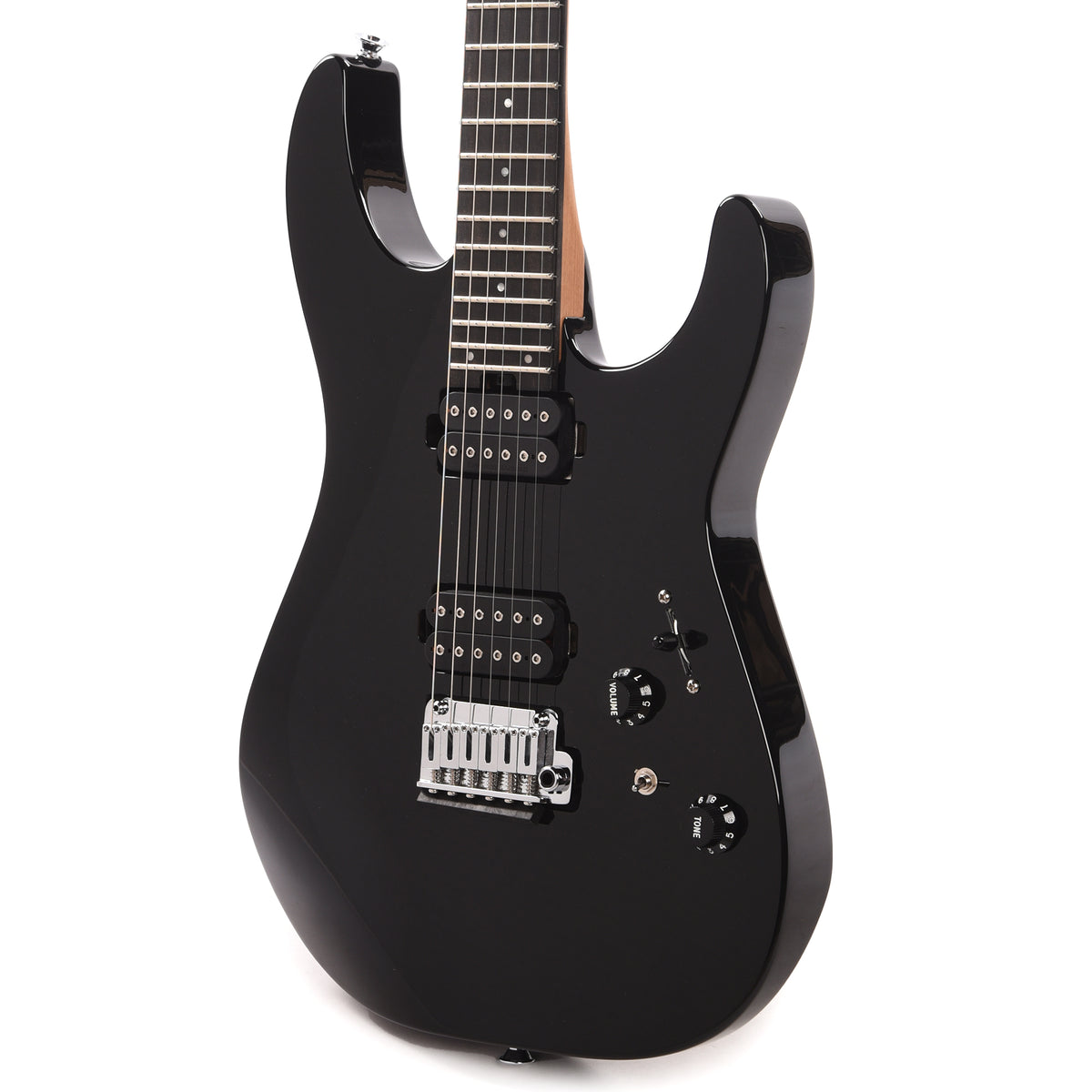 Charvel Pro-Mod DK24 HH 2PT EB Gloss Black Electric Guitars / Solid Body