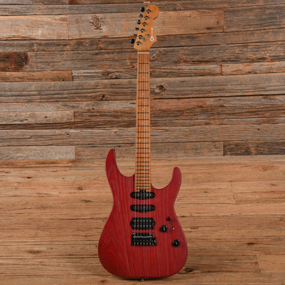 Charvel Pro-Mod DK24 HSS 2PT Ash Red Electric Guitars / Solid Body