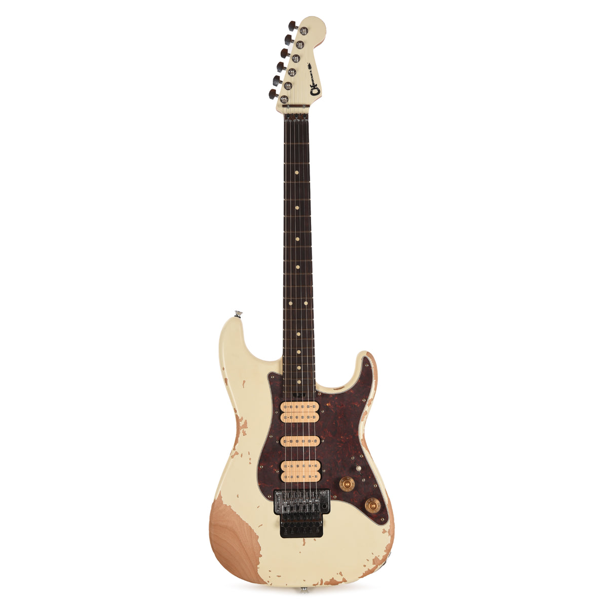 Charvel Super-Stock So-Cal Style 1 HH FR RW Aged Arctic Electric Guitars / Solid Body