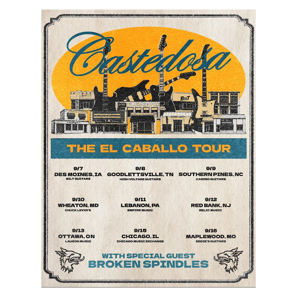 Castedosa Guitars at CME Event Reservation - September 2026