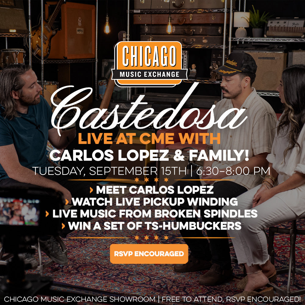 Castedosa Guitars at CME Event Reservation - September 2026