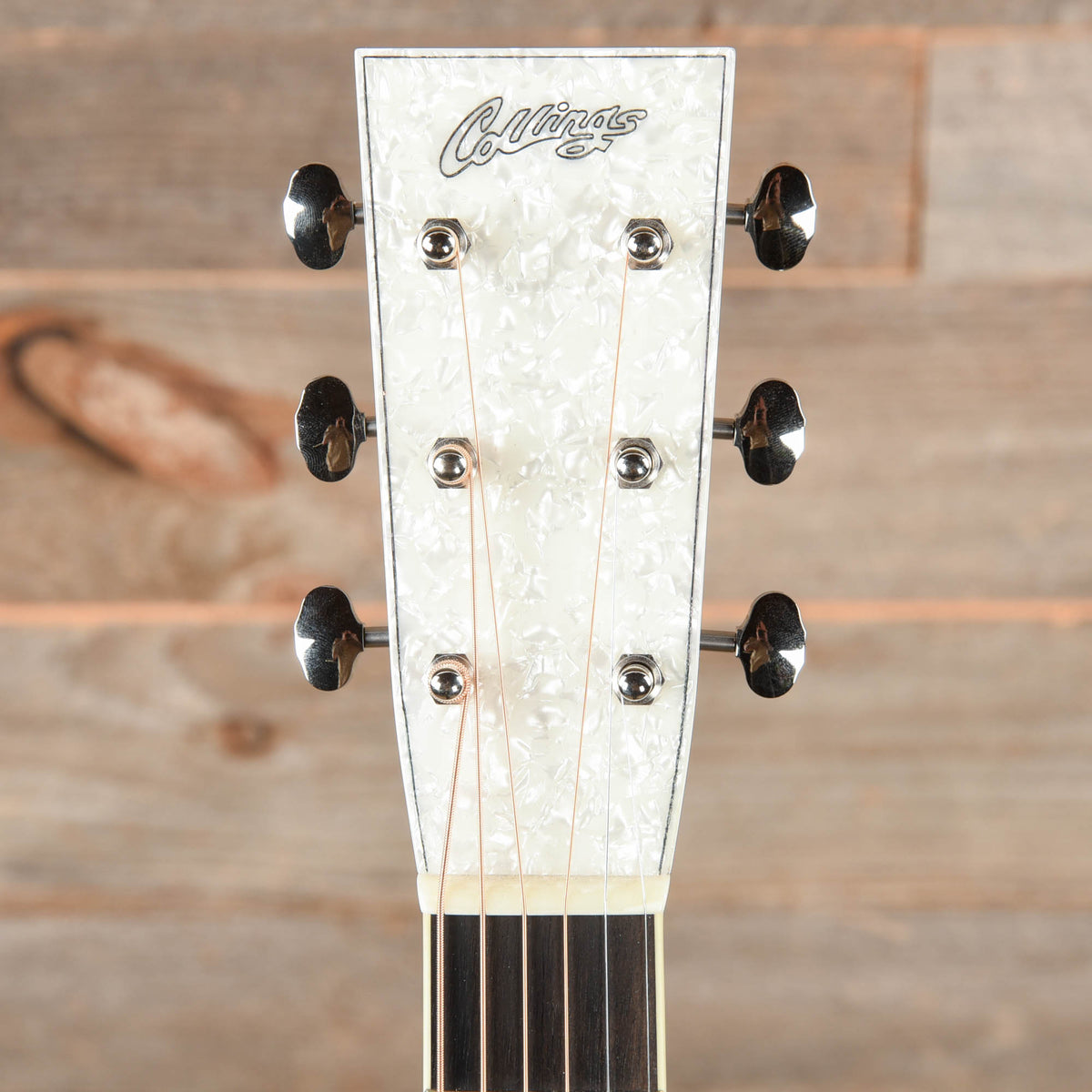 Collings OM1 Jet Black Top Doghair Back/Sides w/Pearloid Pickguard Acoustic Guitars / OM and Auditorium