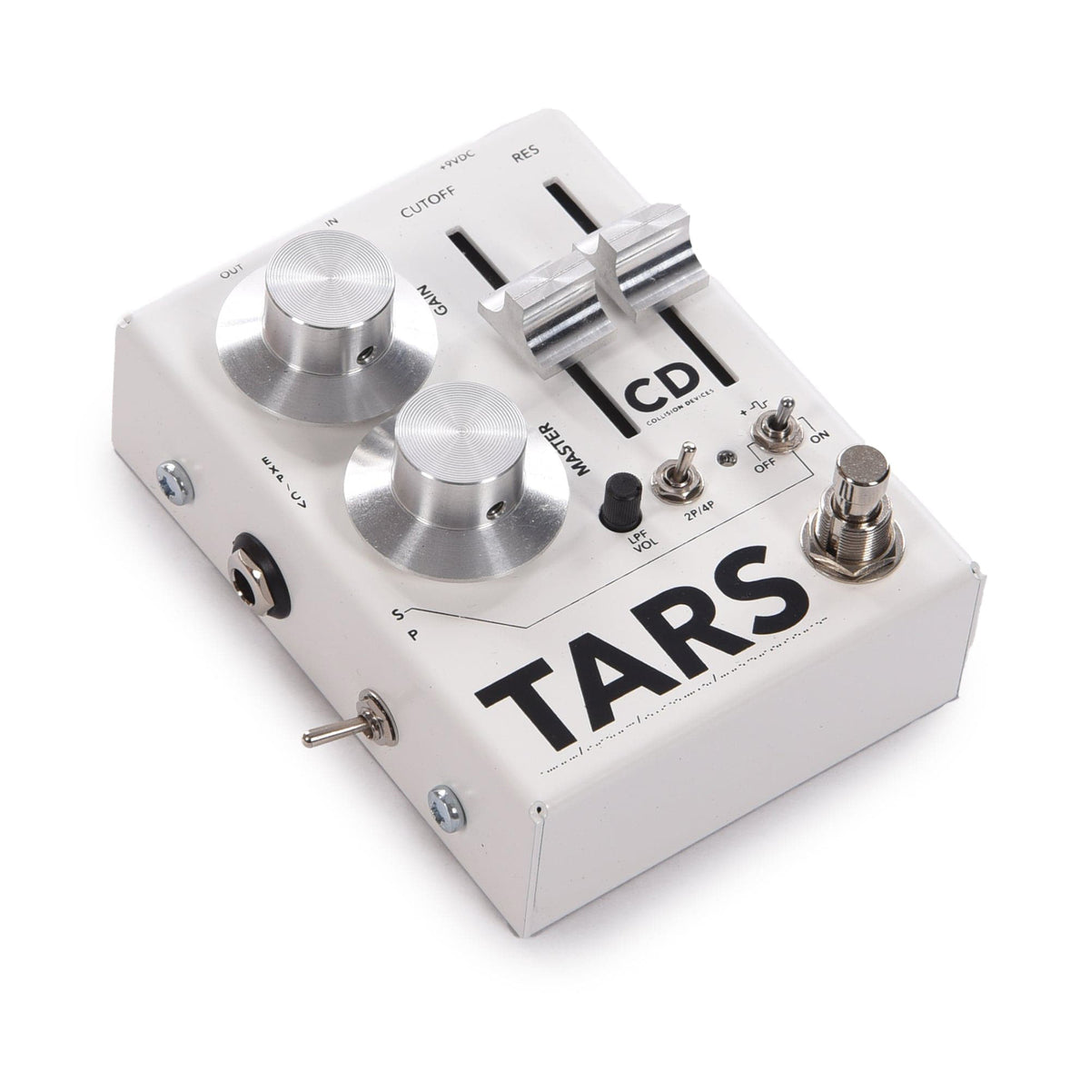 Collision Devices TARS Fuzz/Filter Pedal w/Silver Knobs Effect Pedals