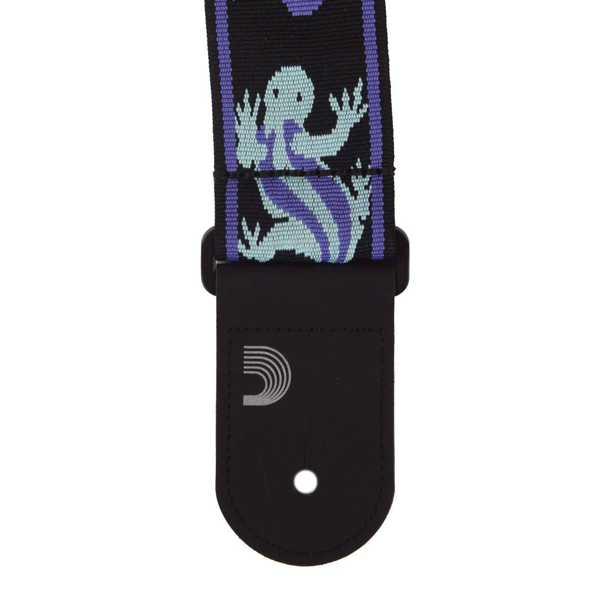 D'Addario Vintage Planet Waves Lizards Guitar Strap Green/Blue Accessories / Straps