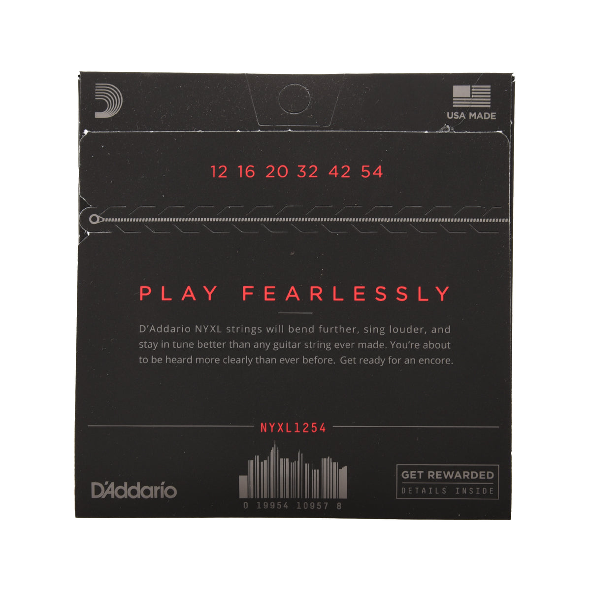 D'Addario NYXL Electric Guitar Strings Heavy 12-54 Accessories / Strings / Guitar Strings