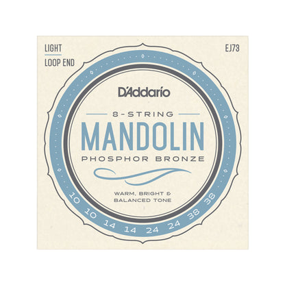 D'Addario J73 Mandolin Strings Phosophor Bronze Light Accessories / Strings / Other Strings