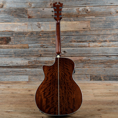 D'Angelico Premier Gramercy Custom Shop Sunburst Acoustic Guitars / Built-in Electronics