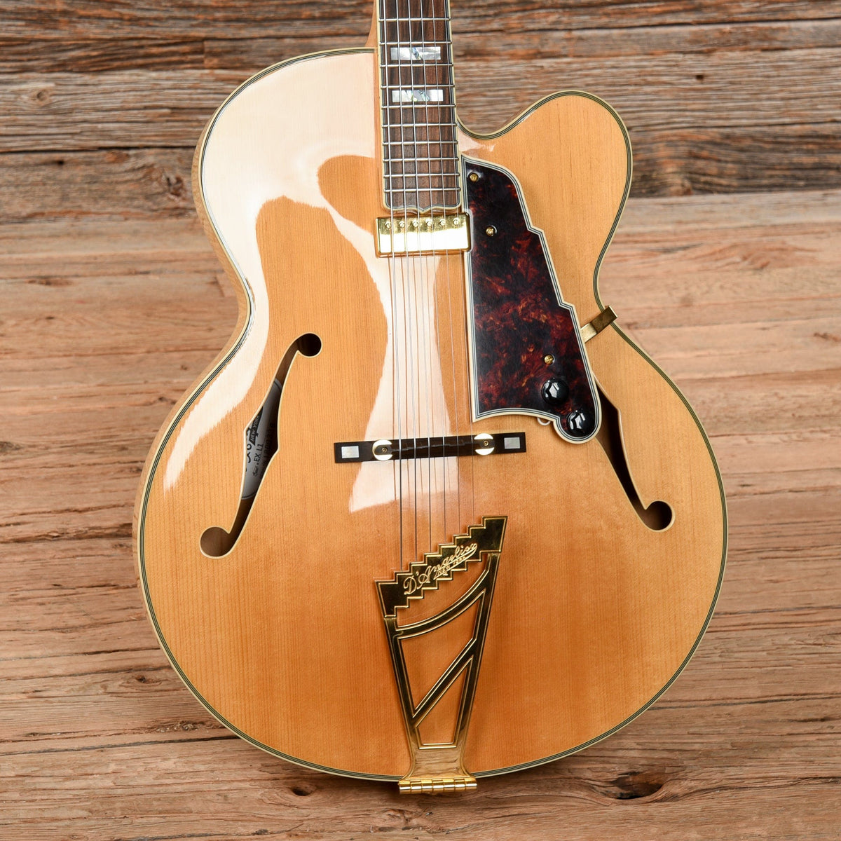 D'Angelico Excel EX L1 Natural 2018 Electric Guitars / Hollow Body